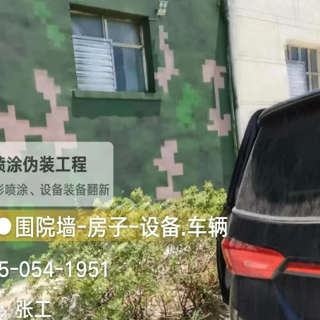 齐齐哈尔数码迷彩漆施工